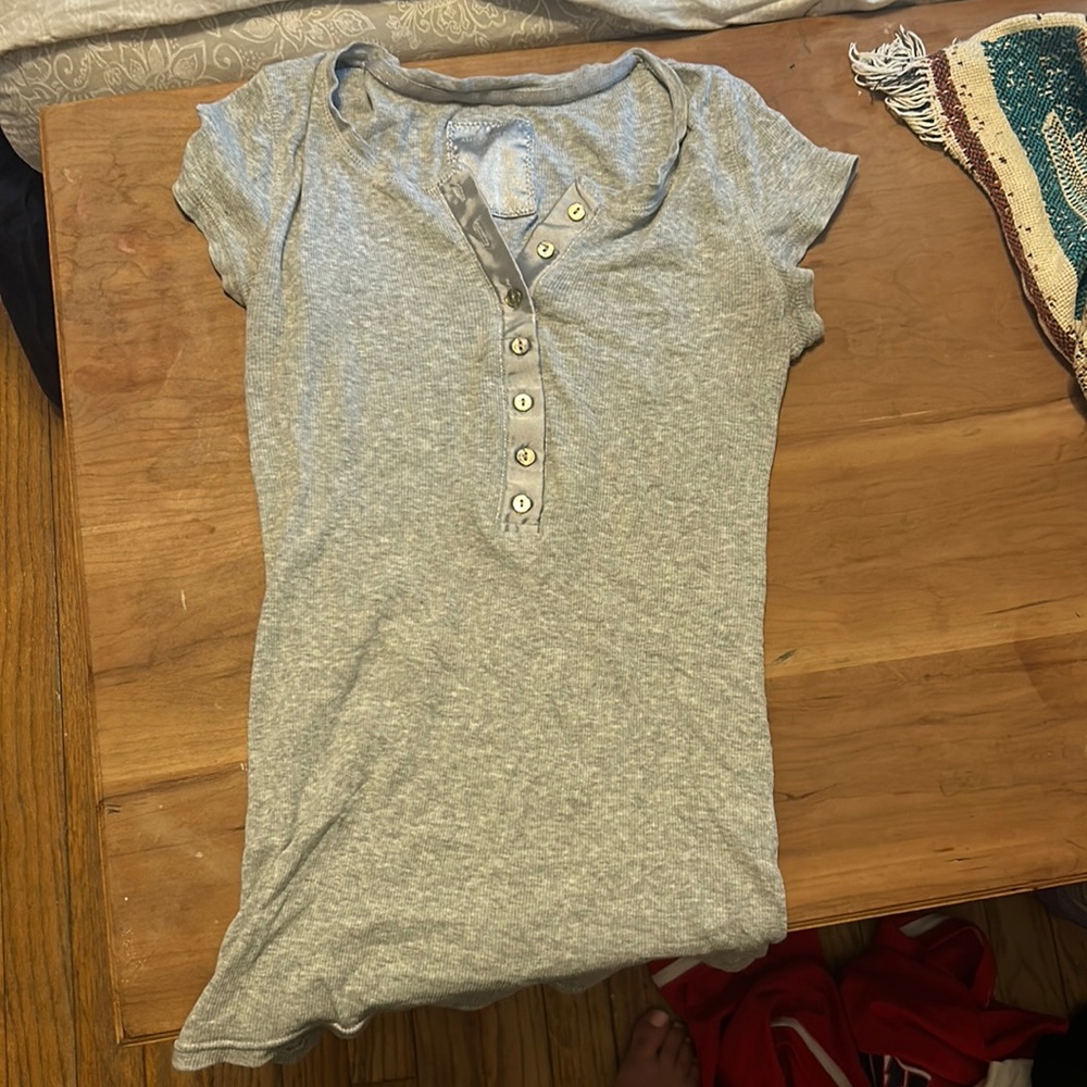 Vintage American Eagle Henley Tee